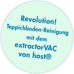 Neuheit! Teppichbodenreinigung ohne Trocknungszeiten